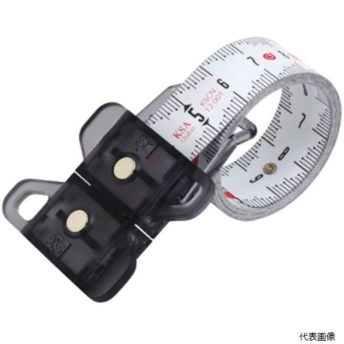 新潟精機 SMT-200GY SK スパイラルメジャー グレー 2m