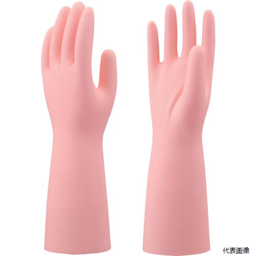 【特長】 ●裏毛つきでぬぎはめスムーズ、中厚手タイプのニトリルゴム手袋(ニトリル手袋)です。 ●ニトリルゴム製のため、油に対して耐久性があります。 ●指と手のひら部分にスベリ止め加工を施しています。 ●食品衛生法に適合しています。 ●ラテックスアレルギーの元となるタンパク質を含みません。 【用途】 ●機械工業。 ●食品関連業。 ●水産・漁業。 【仕様】 ●色：グリーン ●サイズ：M ●全長(cm)：32 ●手のひら周り(cm)：20 ●中指長さ(cm)：7.8 ●すべり止め：あり ●食品衛生法：適合 ●食品衛生法適合 ●厚さ：0.4mm 【材質／仕上】 ●樹脂部：ニトリルゴム ●繊維部：綿 【注意】 ●体質によっては、かゆみ・かぶれ・発疹等をおこすことがあります。 ●異常を感じたら使用を中 ●止し、医師に相談してください。 ●薬品や溶剤によってはテブクロ被膜を透過する可能性があるため、ご注意ください。 ●薬品や溶剤の使用時には、硬化・膨潤・浸透することがあります。 【入数】 ●1双 他のサイズはこちら 在庫のない商品は検索に表示されない場合がございます