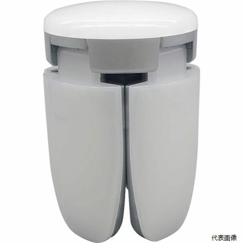 【特長】 ●開いて前面照射、閉じて前方照射します。 【仕様】 ●明るさ(lm)：5800 ●光源色：昼光色(6500K) ●消費電力(W)：50 ●口金：E26 ●幅(mm)：110 ●電圧(V)：100〜120 ●羽根を広げた時の直径(mm)：350 ●SLX-50CL用替球 【材質／仕上】 ●ポリカーボネート 【入数】 ●1個 他のサイズはこちら 在庫のない商品は検索に表示されない場合がございます