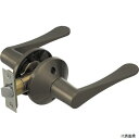 マツ六 7010162 ECLE リフォーム用レバーハンドル錠 空錠(通路用) アンバー色 7010162