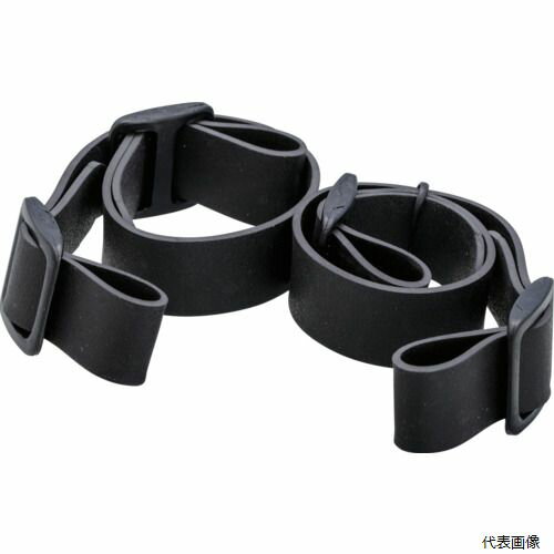 ジェントス RHB02BK GENTOS ヘッドライト用ラバーバンド リアバッテリー用