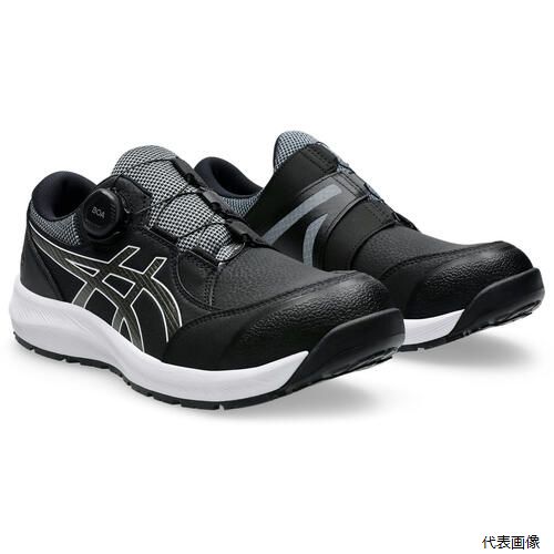 【スタンプラリー】 アシックス 1273A095.001-26.0 ASICS ウィンジョブCP309 BOA ブラックXガンメタル 26.0cm(4.0)