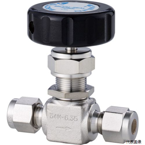 Rakuten - フジキン PUH-934P-6.35-V Fujikin SUS鋼製ニードルバルブ 34MPaPUH-934