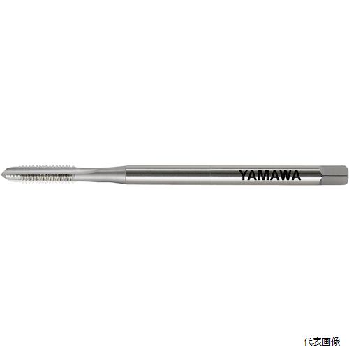 【特長】 ●高炭素鋼、合金鋼の鍛造品や調質材、金型材などで硬さが25〜45HRC位の高硬度鋼材のねじ立てに適しているロングハンドタップです。 【用途】 ●被削材：低炭素鋼、中炭素鋼、高炭素鋼、調質鋼（25〜35HRC）、調質鋼（35〜45HRC）、工具鋼、強靭鋳鉄に。 【仕様】 ●先端：中 ●精度：P4 ●精度表記：P級 ●呼び寸法：M14 ●ピッチ(mm)：1.5 ●ねじ長さ(mm)：26 ●全長(mm)：150 ●シャンク径(mm)：10.5 ●シャンク四角部(mm)：8 ●下穴径(mm)：12.60 ●加工ねじ：メートルねじ ●表面処理：ノンコーティング ●溝数：4 ●食い付山数：5山 ●シャンク長(mm)：60 ●四角部の長さ(mm)：11 【材質／仕上】 ●高速度工具鋼：粉末ハイス（HSS-P） 【入数】 ●1本 他のサイズはこちら 在庫のない商品は検索に表示されない場合がございます