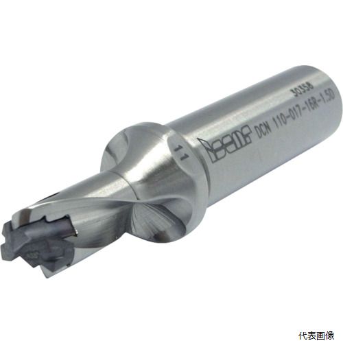 イスカルジャパン DCN 140-070-16A-5D イスカル スローアウェイドリル スモウカム ヘッド交換式ドリルボディ(回り止めフラット部付シャンク)5D 刃径14.0-14.4mm シャンク径16mm