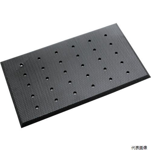 テラモト MR-939-745-0 耐油クッションマットFW(穴あきタイプ) 450×750mm