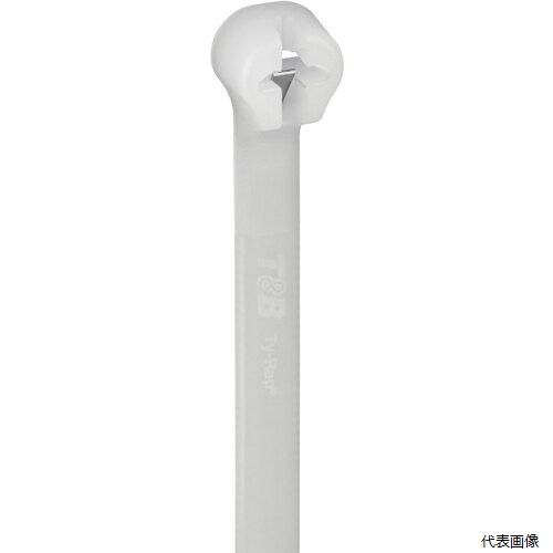 樂天商城 - 【スタンプラリー】 ABB TB300W TY-Rap 結束バンド 高性能ケーブルタイ 標準 ナチュラル色 幅4.8×長さ295mm 100本入り