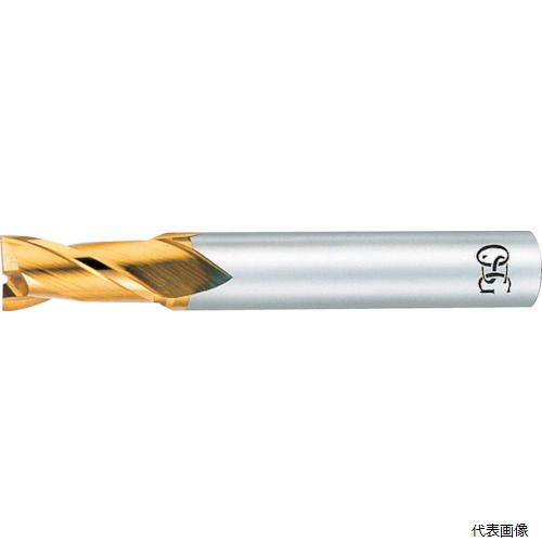 【特長】 ●幅広い被削材に対して安定した加工が可能です。 【用途】 ●被削材：炭素鋼、合金鋼、工具鋼(〜40HRC)、プリハードン鋼、ステンレス鋼、鋳鉄、銅合金、アルミ合金、焼き入れ鋼(〜45HRC)、ダクタイル鋳鉄。 【仕様】 ●切削径DC(mm)：7.0 ●最大切込みAPMX(mm)：14 ●機能長さLF(mm)：60 ●シャンク径DCON(mm)：10 ●ねじれ角FHA(°)：30 ●コーティング：TiN(チタン)コーティング ●シャンク径(mm)：10 ●ねじれ角(°)：30 ●刃径(mm)：7.0 ●刃長(mm)：14 ●全長(mm)：60 ●表面処理：TiN(チタン)コーティング ●ねじれ角：30° ●ねじれ角30° ●センターカット：付 【材質／仕上】 ●コバルトハイス(HSS-Co) 【入数】 ●1本 他のサイズはこちら 在庫のない商品は検索に表示されない場合がございます