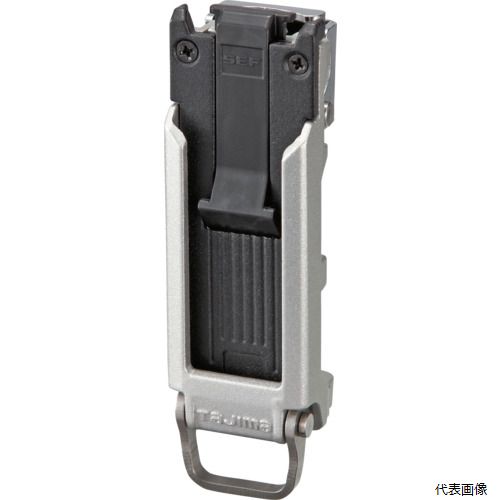 【スタンプラリー】TJMデザイン SFC-MSHLD タジマ セフホルダー胴ベルト用 クリップ式 金属 スリム