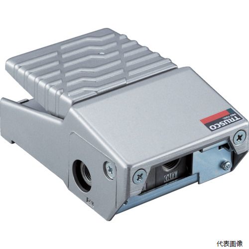 乐天商城 - トラスコ TP-4PC41R-8 TRUSCO 足踏み切替え弁 ロック付き ポート4