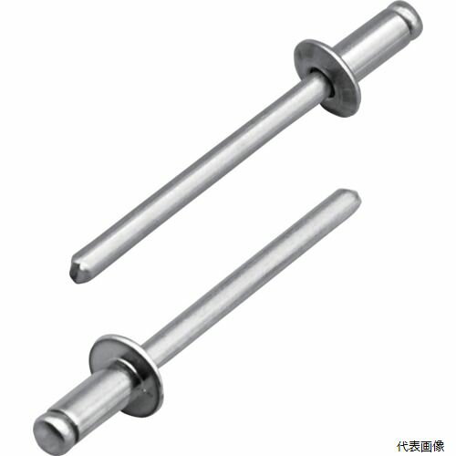 ロブテックス NA68A エビ ブラインドリベット(アルミ／アルミ製) 6-8(500本入) 箱入