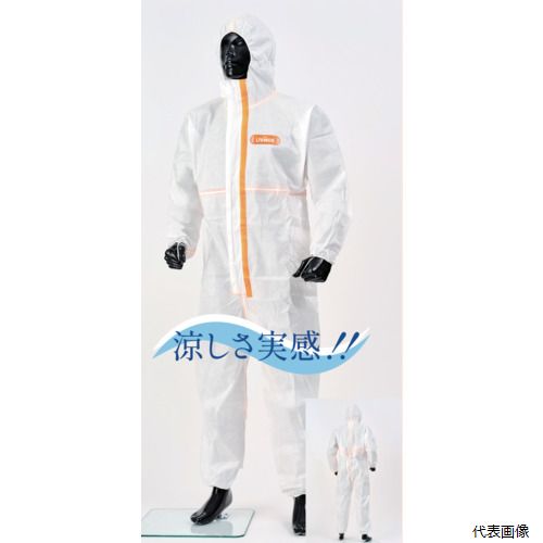 東レ 220-04802 L 化学防護服 LIVMOA(リブモア[[R下]])4500AS Active Lサイズ