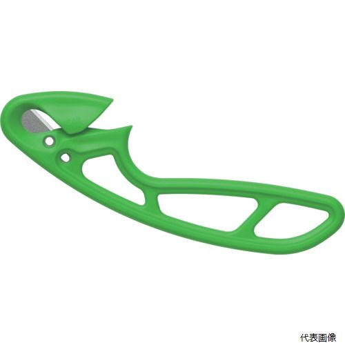 貝印刃物 750BH0868 異物混入対策フックナイフ(グリーン)3本入