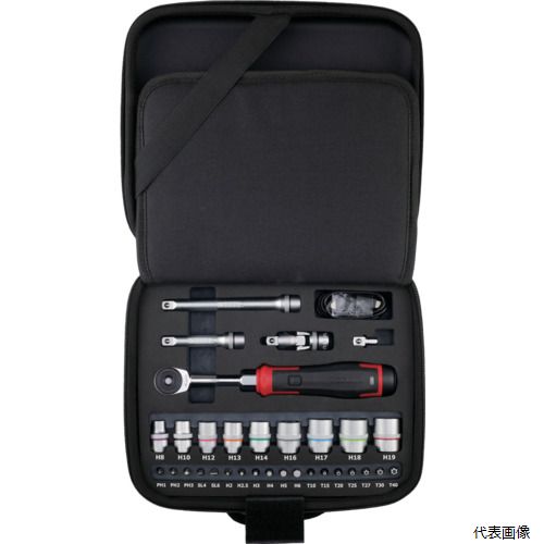 ベッセル 400ER3-1M VESSEL 電動スリムラチェットセット