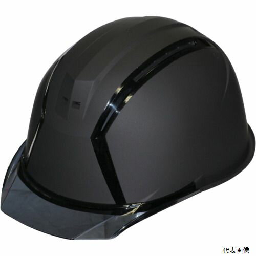 住べテクノプラスチック MXC-B-69-G スミハット MXC型 帽体(マットブラック)・バイザー(グレースモーク)