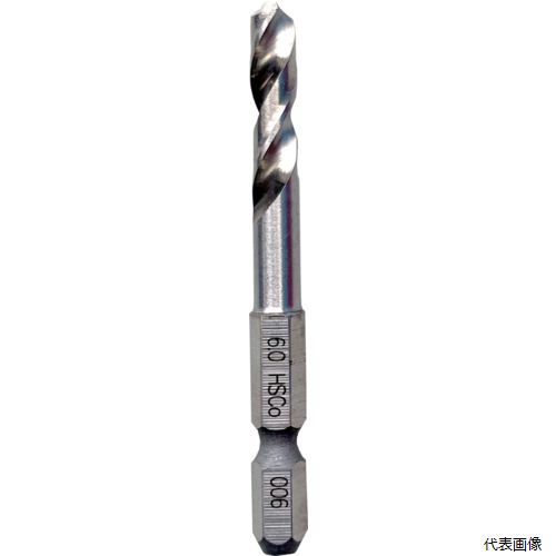 【特長】 ●充電インパクトドライバーにワンタッチで装着が可能です。 ●ショートタイプにつき力が伝わりやすく安定した穴あけが可能です。 ●特許取得の先端形状により、驚愕の切れ味を実現します。 ●食付き、切削能力、切りくずの排出性を大幅に改善しました。 【用途】 ●被削材：ステンレス、鉄、一般鋼材、軽金属、パイプなど。 【仕様】 ●刃径(mm)：4.2 ●溝長(mm)：20 ●全長(mm)：70 ●シャンク径(mm)：6.35 ●先端角(°)：118 ●特許第4834183号/特許第5051801号 【材質／仕上】 ●コバルト高速度鋼（HSCO-M36） 【注意】 ●保護具等を使用し、安全な状態でご使用してください。 【入数】 ●1本 他のサイズはこちら 在庫のない商品は検索に表示されない場合がございます