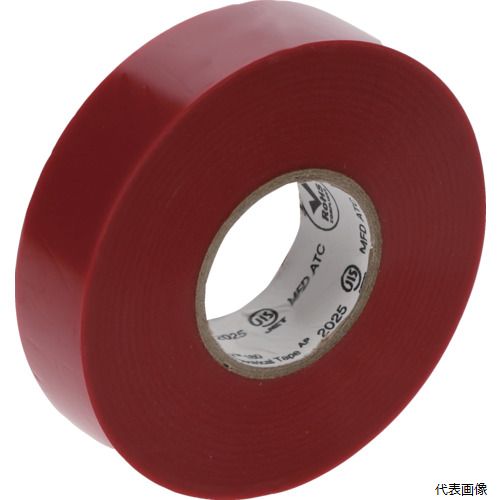 【特長】 ●Temflex（テムフレックス）180は、様々な被着体に対して高い接着力を示します。 ●基材が柔らかくしなやかで寒冷時も凹凸によくなじみます。 ●耐寒性にすぐれ、-10℃でも粘着力は低下せず、寒い冬の時期でも基材が固くならないため作業性がよいです。 ●高い接着力のある粘着剤のため、しっかりとくっつきます。 ●手で切ることができます。 ●カラーバリエーションは9色あり、色分けをする用途に便利です。 【用途】 ●電気配線工事。 ●各種配線、配管の結束、固定、識別など。 ●配線、配管、ワイヤーハーネスの結束、固定、色分けなど。 ●接続部を紫外線から保護（屋外使用） ●機械内部配線などの絶縁被覆に。 【仕様】 ●色：レッド ●幅(mm)：50 ●長さ(m)：20 ●厚さ(mm)：0.2 ●テープカット条件：手で切断可能 ●使用温度範囲(℃)：-10〜80 ●粘着力(N/10mm)：1.6 ●引張強度(N/10mm)：25 ●適合規格：JISC2336 ●絶縁破壊強さ(kV/mm)：49 ●定格電圧(V)：600 ●伸び：175% ●絶縁破壊の強さ(kV/mm)：49 ●絶縁抵抗/体積抵抗率(MΩ・m)：1.0×1000000以上 ●JIS規格適合品(JISC2336A種) ●RoHS指令(10物質)対応 ●鉛フリータイプ（意図的含有無し） 【材質／仕上】 ●基材：ポリ塩化ビニール樹脂 ●粘着剤：ゴム系 【注意】 ●この商品は、一般消費者様向けの製品ではないため、表示や取扱説明書などが一般消費者様向けに表記・同梱されておりません。 【入数】 ●1巻 他のサイズはこちら 在庫のない商品は検索に表示されない場合がございます