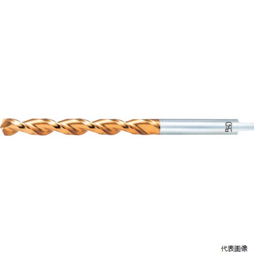 【特長】 ●高剛性パラボリック溝により、直径の7〜10倍までの深穴加工も可能です。 【用途】 ●被削材：低・中・高炭素鋼、合金鋼、調質鋼、工具鋼、鋳鉄、ダクタイル鋳鉄、アルミ合金鋳物、マグネシウム合金。 【仕様】 ●刃径(mm)：6.0 ●溝長(mm)：90 ●全長(mm)：150 ●シャンク径(mm)：6.0 ●有効加工深さ：7〜10D(刃径×7〜10倍) ●ねじれ角(°)：38 ●表面処理：TiNコーティング ●表面加工：TiNコーティング ●ねじれ角38° 【材質／仕上】 ●コバルト高速度鋼(HSS-Co) 【入数】 ●1本 他のサイズはこちら 在庫のない商品は検索に表示されない場合がございます
