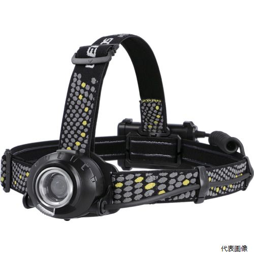 【特長】 ●豊富な付属品が同梱されており、購入後すぐに使用可能です。 ●付属の単3アルカリ電池と別売の専用充電池(GT-05SB)でも使用可能なハイブリッド式ヘッドライトです。 ●ヘッドウォーズHLP-2301の後継機種です。 【用途】 ●夜間の作業現場や屋内での点検作業に。 ●暗所の手元作業で両手を使用する場合に。 【仕様】 ●明るさ(lm)：470 ●幅(mm)：73.1 ●奥行(mm)：38.8 ●高さ(mm)：52.8 ●使用電池：単3形アルカリ電池×3本(付属)、または専用充電池(別売) ●最大点灯時間(h)：8 ●保護等級：IP64 ●色：黒 ●品名：LEDハイブリッド式ヘッドライトヘッドウォーズHLP-2501 ●電源：単3形アルカリ電池×3本(付属)／専用充電池(別売) ●最大点灯時間：8時間(強)／27時間(中)／52時間(弱) ●保護等級：IP64(耐塵・防滴) ●充電時間：約2.5時間※充電池使用時 ●落下耐久：1m ●照射距離：227m(強)／146m(中)／83m(弱) ●電池寿命：充・放電約300回※充電池使用時 ●点灯パターン：強-中-弱-点滅-off ●明るさ：470lm(強)／200lm(中)／60lm(弱) 【材質／仕上】 ●ABS／プラスチック 【セット内容／付属品】 ●すべり止め付きヘッドバンド ●予備バンド ●シリコンバンド ●ヘルメットホルダー×4個 ●テスト用電池 【注意】 ●光を直接目に当てないで下さい 【入数】 ●1台 他のサイズはこちら 在庫のない商品は検索に表示されない場合がございます