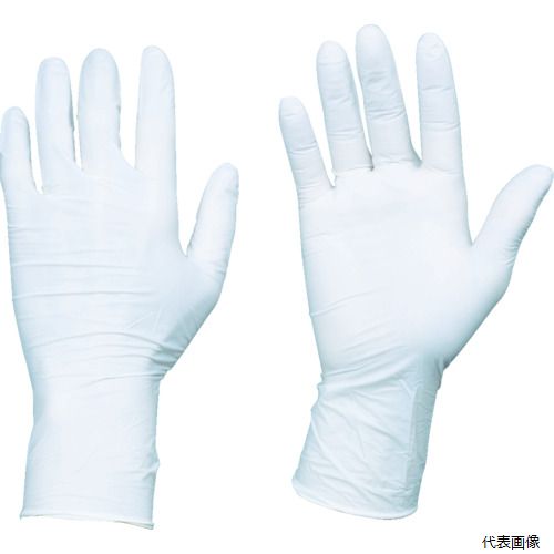 【特長】 ●10箱まとめ買いのお徳用です。 ●ニトリルゴムで耐油性に優れています。 ●極薄で指先までぴったりフィットするため、素手のような使い心地です。 ●精密作業に最適です。 【用途】 ●精密作業。 ●分析研究。 ●機械作業。 ●油を使う作業。 【仕様】 ●色：ホワイト ●サイズ：S ●全長(cm)：24.0 ●手のひら周り(cm)：17.4 ●中指長さ(cm)：7.8 ●厚さ(mm)：0.06 ●粉(あり・なし)：なし ●エンボス加工：指先 ●食品衛生法：適合 ●左右の区別：左右兼用 ●箱入数(枚)：100 ●食品衛生法適合（ポジティブリスト対象外） ●左右兼用 【材質／仕上】 ●ニトリルゴム（NBR） 【入数】 ●1S/10箱 他のサイズはこちら 在庫のない商品は検索に表示されない場合がございます