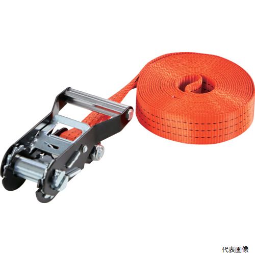 トラスコ GV25HA-500ELS TRUSCO ベルト荷締機ワイドハンドル 25mm幅 509kg エンド...