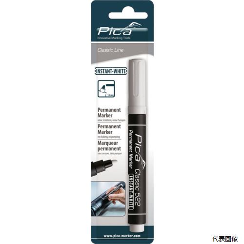 Pica Marker 52252SB ピカマーカー インスタントマーカーClassic 白(中字)