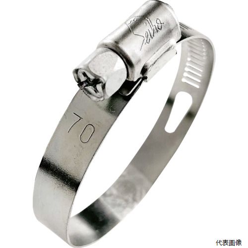 正峰工業 HY-70 Seiho ホースバンド ハイウォーム13mm幅X最大70mm(鉄製) 園芸 畑 ガーデン