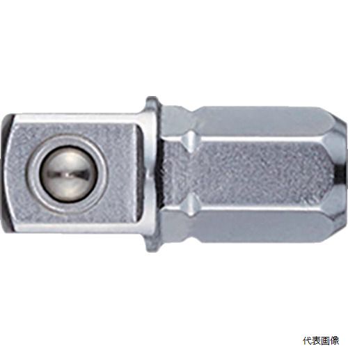 【特長】 ●電動スリムラチェットに取り付けてSQ1/4ソケットが使用可能になります。 【用途】 ●SQ1/4ソケット取付（電動スリムラチェット用） 【仕様】 ●差込角(mm)：6.35 ●厚さ(mm)：8 ●全長(mm)：18 ●幅(mm)：8 ●電動スリムラチェットでSQ1/4ソケットが使える 【材質／仕上】 ●本体：特殊合金鋼 【セット内容／付属品】 ●ソケットアダプター［六角対辺6.35mm-四角ドライブ6.35mm（SQ1/4）］…1個 【入数】 ●1個 他のサイズはこちら 在庫のない商品は検索に表示されない場合がございます
