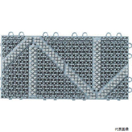 【スタンプラリー】山崎産業 F-127-HK-GR コンドル エバック 屋外用マット ブラシハードマットYA 本駒 ..