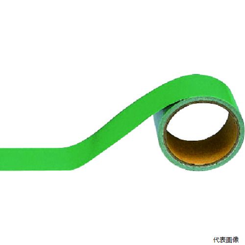 【特長】 ●耐久性に優れ、退色しにくいアルミ製です。 ●酸・アルカリ・油などの耐薬品性能があります。 ●耐熱性を持っています 【仕様】 ●幅(mm)：100 ●長さ(m)：5 ●厚さ(mm)：0.2 ●色：緑(マンセル値2.5BG4/10) ●耐熱温度(℃)：約-30〜＋100 ●サイズ：100mm幅×5m×0.2mm厚 【材質／仕上】 ●アルミ 【入数】 ●1巻 他のサイズはこちら 在庫のない商品は検索に表示されない場合がございます　