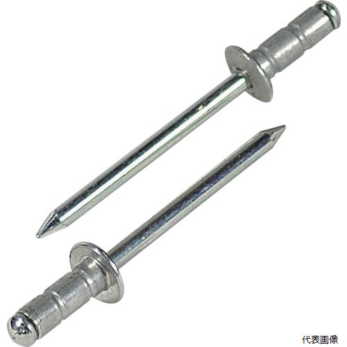 【スタンプラリー】ロブテックス AP54 エビ APリベット(アルミニウム／スティール製) 5-4(1000本入) 箱入