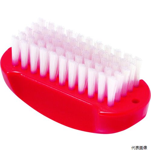 【スタンプラリー】サラヤ 21506 つめブラシ赤色