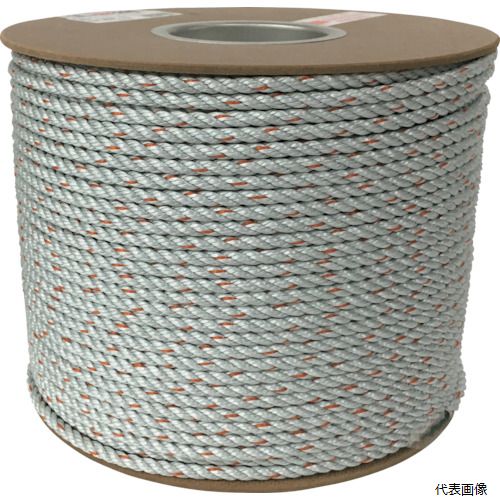 【スタンプラリー】 PRDP-10 ユタカメイク ダイヤロープドラム巻 6φ×200m