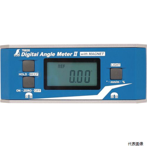 シンワ測定 76826 シンワ デジタルアングルメーター2防塵防水マグネット付