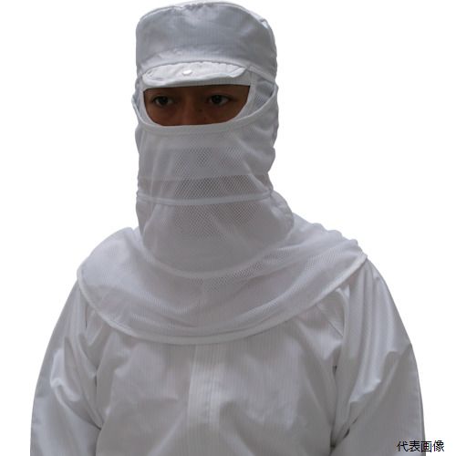 ゴールドウイン PA1482-W-L GOLDWIN 異物落下防止フード 白 L