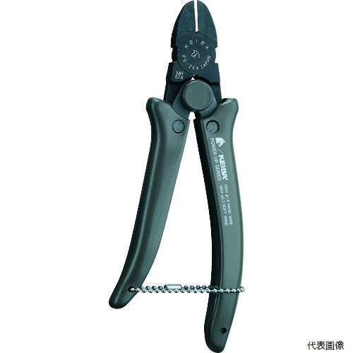 マルト長谷川工作所 PU-266G KEIBA パワーアップニッパー(グレー) 165