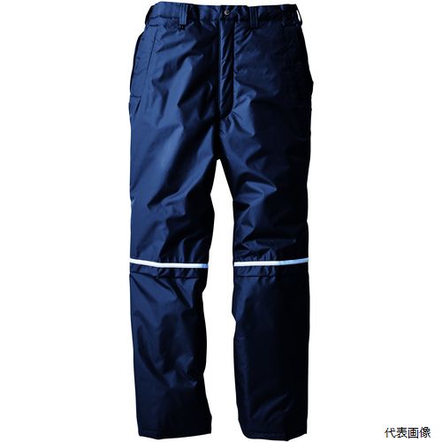 ジーベック 580-10-L XEBEC 防水防寒パンツ 580-10-L 紺
