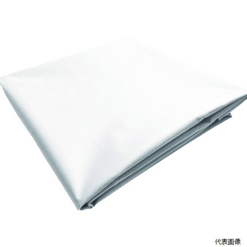 トラスコ TPS1827-W TRUSCO ターポリンシート ホワイト 1800X2700 0.35mm厚
