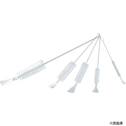 トラスコ TBS-S20N TRUSCO 理化学ブラシ 注射器用 ナイロン毛 ステンレス柄20cc用