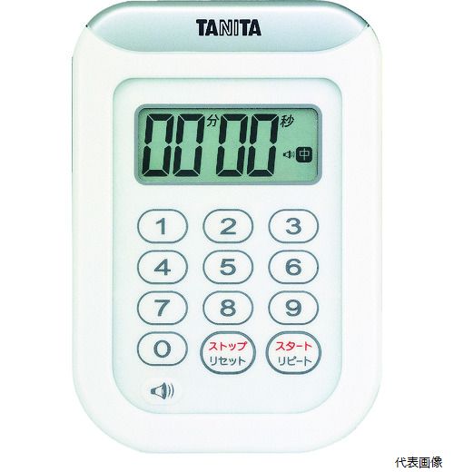 TANITA TD-378-WH 丸洗いタイマー100分計 TD‐378‐WH タニタ