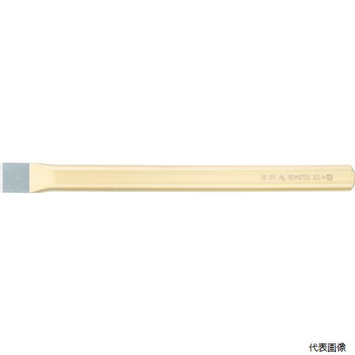 【特長】 ●高品質の鋼材を使用した平タガネです。 ●抜群の耐久性と高い作業性を発揮します。 【用途】 ●鉄板や石の切断、ハツリ作業などに。 【仕様】 ●刃幅(mm)：30 ●全長(mm)：500 【材質／仕上】 ●クロムバナジウム鋼 【入数】 ●1本 他のサイズはこちら 在庫のない商品は検索に表示されない場合がございます　