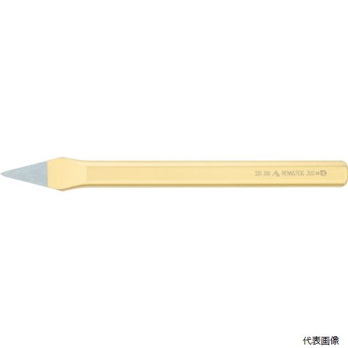 【特長】 ●高品質の鋼材を使用したタガネです。 ●抜群の耐久性と高い作業性を発揮します。 【用途】 ●鉄板や石の切断、ハツリ作業などに。 【仕様】 ●刃幅(mm)：7 ●全長(mm)：175 【材質／仕上】 ●クロムバナジウム鋼 【入数】 ●1本 他のサイズはこちら 在庫のない商品は検索に表示されない場合がございます　