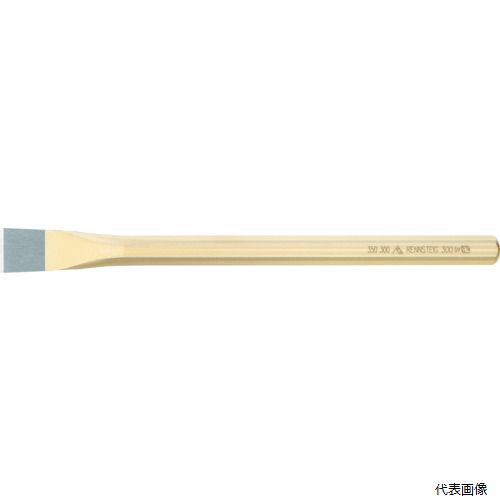 【特長】 ●高品質の鋼材を使用した、チゼルです。 ●抜群の耐久性と高い作業性を発揮します。 【用途】 ●鉄板や石の切断、ハツリ作業など。 【仕様】 ●刃幅(mm)：30 ●全長(mm)：400 ●八角胴径(mm)：20 ●ハンドガード：なし ●八角胴タイプ 【材質／仕上】 ●クロムバナジウム鋼 【入数】 ●1本 他のサイズはこちら 在庫のない商品は検索に表示されない場合がございます　