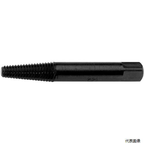 【特長】 ●高品質の鋼材を使用した、エキストラクターです。 ●抜群の耐久性と高い作業性を発揮します。 【用途】 ●折れ込んだボルトやパイプの抜き取りに。 【仕様】 ●使用ボルトねじ：M14〜M18 ●全長(mm)：78 ●使用ドリル下穴寸法(mm)：8.0 ●先端径(mm)：6.35 ●元径(mm)：11.0 ●適合タップハンドル：M14-M18 ●タイプ：らせん型 ●適合タップ(mm)：14〜18 ●ラセン型(右ボルトねじ専用) 【注意】 ●焼き入れされたボルトやステンレスボルトには使用できません。 【入数】 ●1本 他のサイズはこちら 在庫のない商品は検索に表示されない場合がございます　