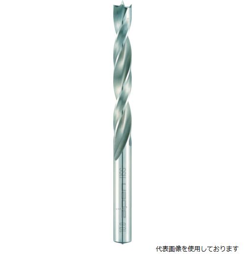ALPEN 62000400 ハイス木工ドリル 4.0×75mm ストレートシャンク