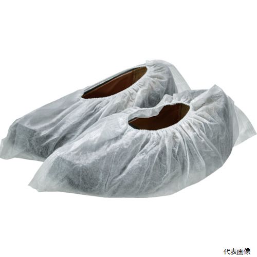 トラスコ TSC-400W TRUSCO シューズカバー 50足入 ホワイト