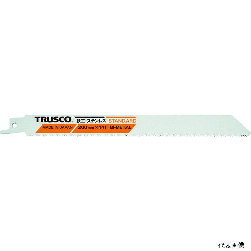 トラスコ TBS-200-14-5P TRUSCO バイメタルセーバーソーブレード 200mmX0.9厚X14山 5枚