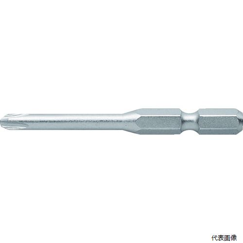 【特長】 ●ねじとかん合する面に形成されたダブルの突起がねじに喰いつく画期的な構造の電動用段付きビットです。 ●表面が硬く均一でサビに強い無電解ニッケル仕上げです。 ●オリジナル特殊合金鋼を使用しており、耐久性に優れています。 ●JIS規格及びJCIS規格などに基づき、厳しい寸法精度で製作し、ネジとのかん合は抜群です。 【用途】 ●焼入れをしていないコースレッド・木ねじの取り付けに。 【仕様】 ●刃先：［［＋］］2 ●全長(mm)：100 ●シャンク径(mm)：6.35 ●硬さ：H ●先端マグネット：磁力あり ●硬度：H ●シャンク径：6.35mm ●先端：マグネット入り 【材質／仕上】 ●オリジナル特殊合金 【入数】 ●1Pk/2本 他のサイズはこちら 在庫のない商品は検索に表示されない場合がございます　