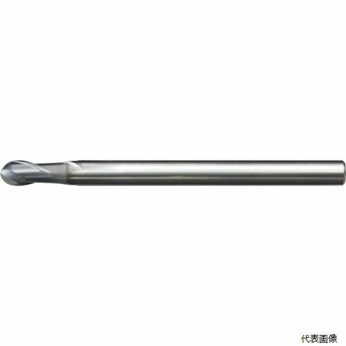 ユニオンツール CSEB2002-0020-6 超硬エンドミル ボール 半径R0.1×刃長0.2×φ6