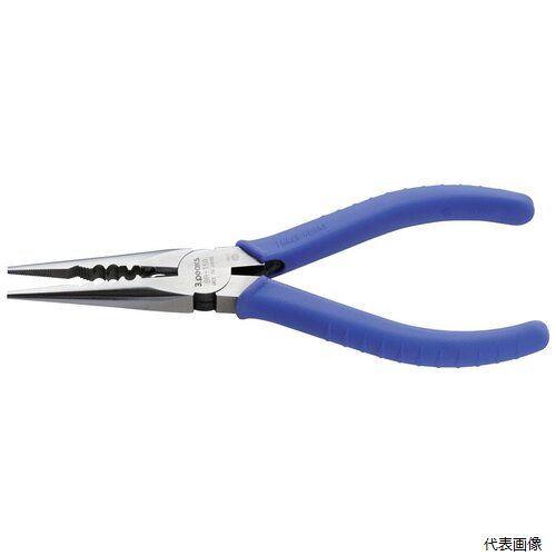 スリーピークス技研 BR-150Z-S スリーピークス 万能ラジオペンチ(バネ付) 163mm